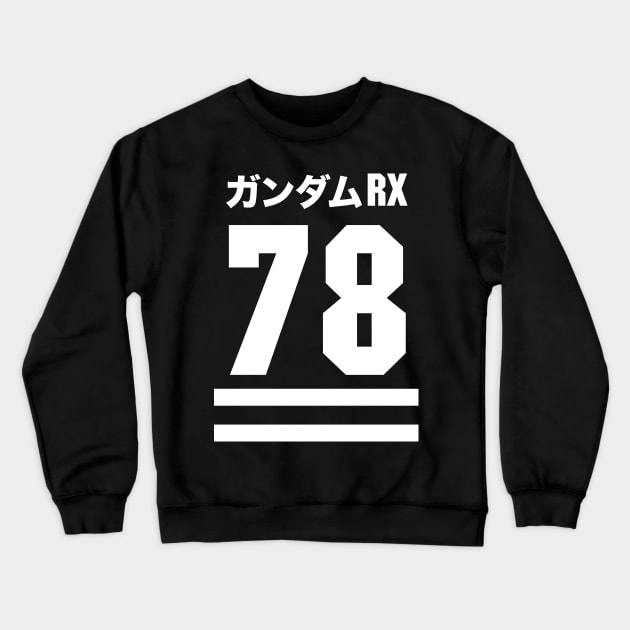 RX78 Street Crewneck Sweatshirt by EasterlyArt